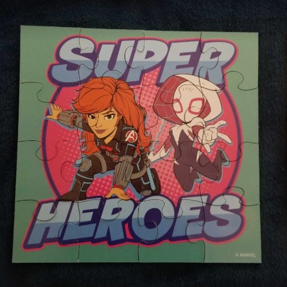 Marvel Superhero Large Piece  Puzzle Set  Age 3+ - Picture 4 of 11